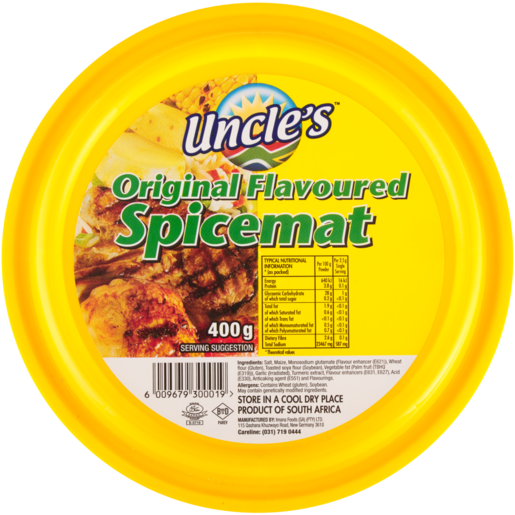 Uncle's Original Flavoured Spicemat 400g