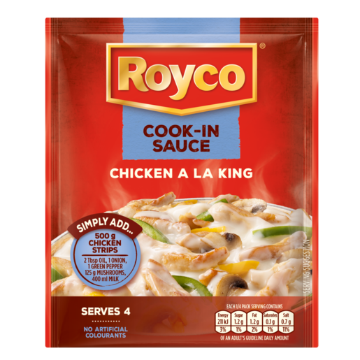 Royco Chicken A La King Cook-In Sauce 54g, Cook-In Sauces & Kits, Cooking  Ingredients, Food Cupboard, Food