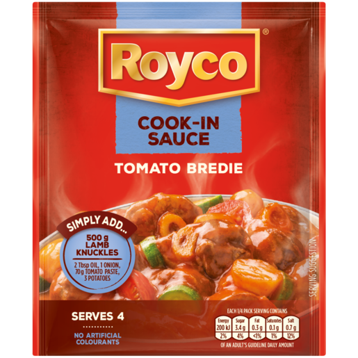 Royco Tomato Bredie Instant Cook-In-Sauce 55g