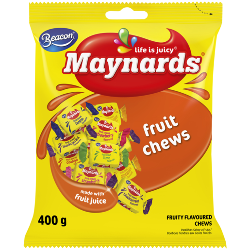 Maynards Fruit Chews Sweets 400g