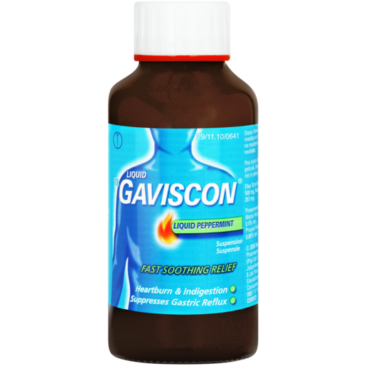 Gaviscon Peppermint Liquid Anti-Acid 300ml