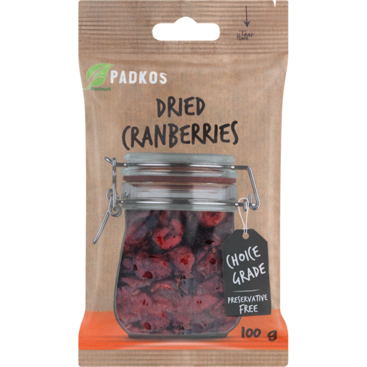 Padkos Dried Cranberries 100g