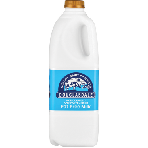 Douglasdale Fat Free Milk Bottle 2L