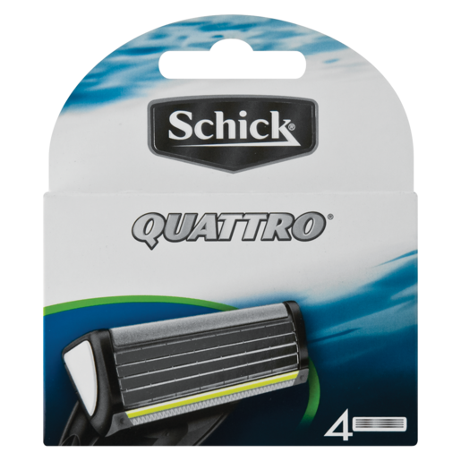 Schick Quattro Blades 4 Pack