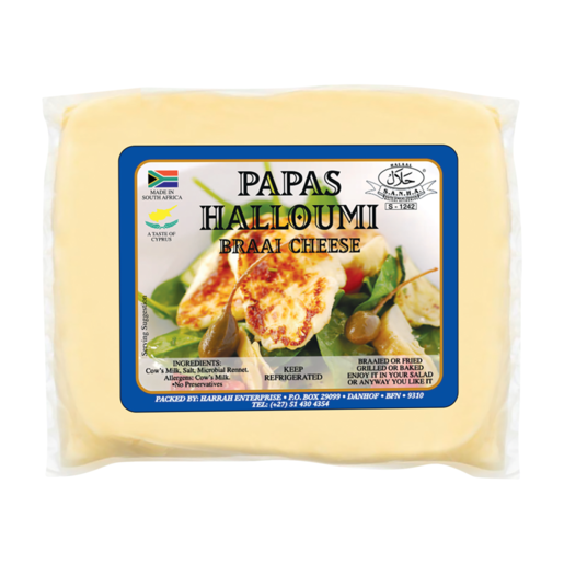 Papas Halloumi Braai Cheese Per kg