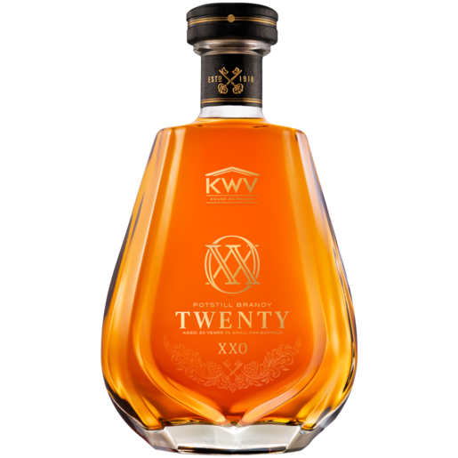 KWV XXO 20 Year Old Brandy Bottle 750ml