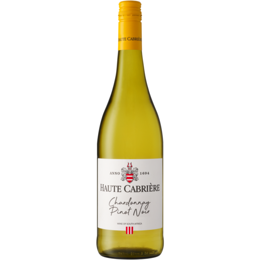Haute Cabriére Chardonnay Pinot Noir White Wine Bottle 750ml