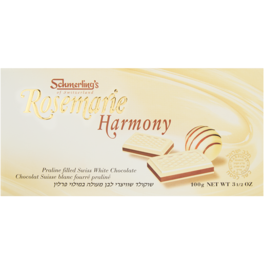 Schmerling's Rosemarie Harmony Chocolate 100g