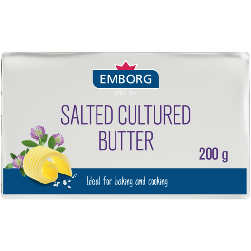 Emborg Salted Butter Brick 200g