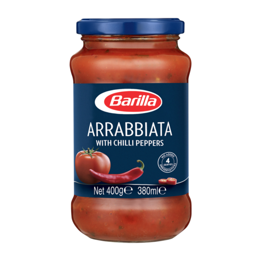 Barilla Arrabbiata with Chilli Peppers Pasta Sauce 400g