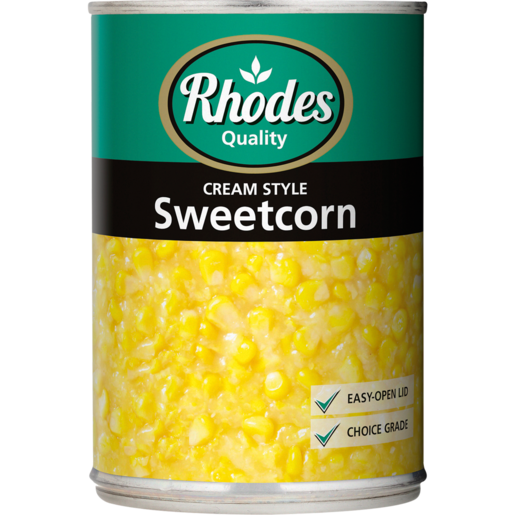 Rhodes Quality Creamstyle Sweetcorn 410g
