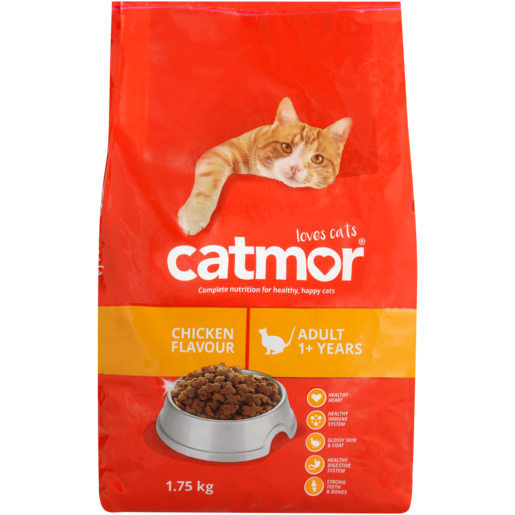 Catmor Chicken Flavoured Dry Cat Food 1.75kg