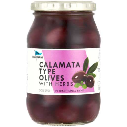 Tuna Marine Calamata Olives With Herbs 425g