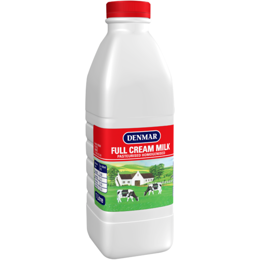 Denmar Fresh Full Cream Milk Bottle 1L