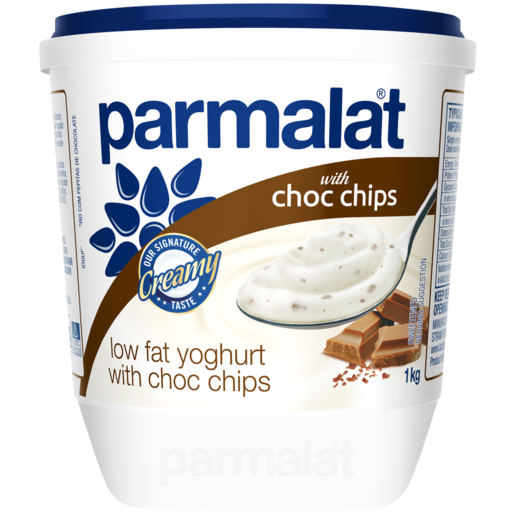 Parmalat Low Fat Yoghurt With Choc Chips 1kg