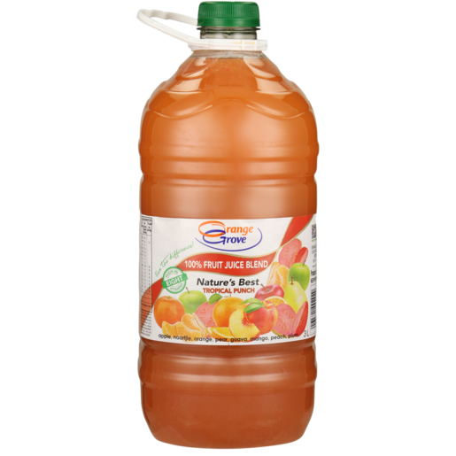 Orange Grove Tropical Punch Flavoured 100% Fruit Juice Blend 3L