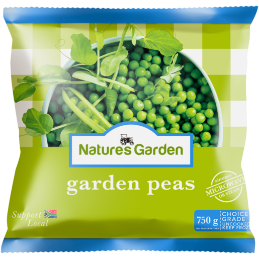 Nature's Garden Frozen Garden Peas 750g 