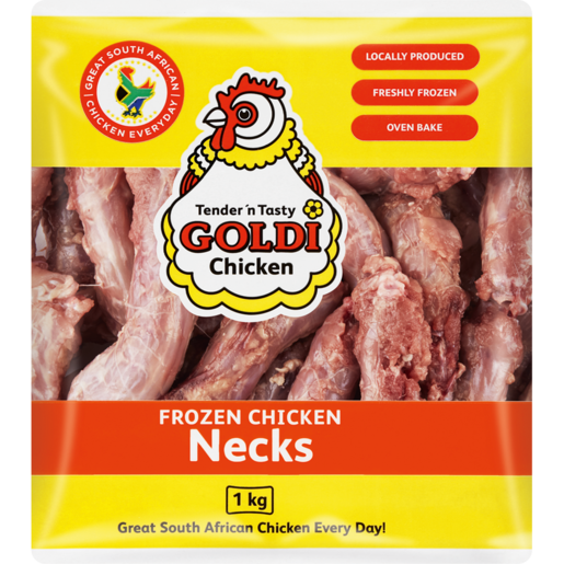 Goldi Chicken Frozen Chicken Necks 1kg
