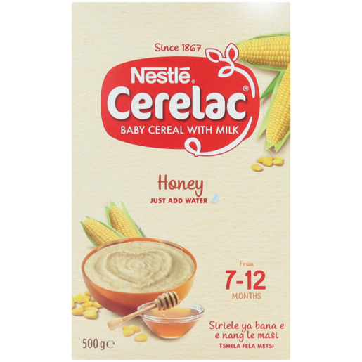 Nestlé Cerelac Honey Baby Cereal with Milk 500g