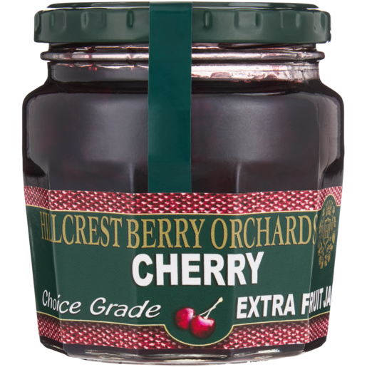 Hillcrest Berry Orchards Cherry Extra Fruit Jam Jar 300g