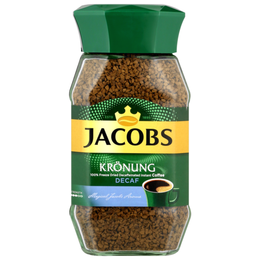 Jacobs Krönung Decaf Instant Coffee 200g