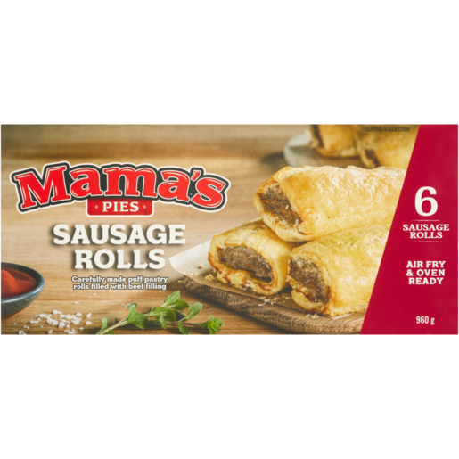Mama's Pies Frozen Sausage Rolls 6 Pack