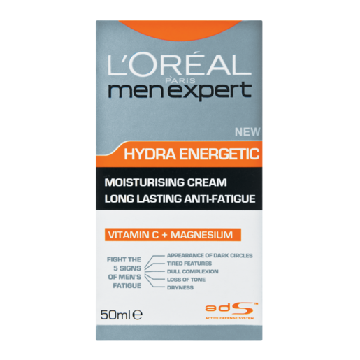 L'Oréal Men Hydra Energetic 24H Anti-Fatigue Moisturiser 50ml