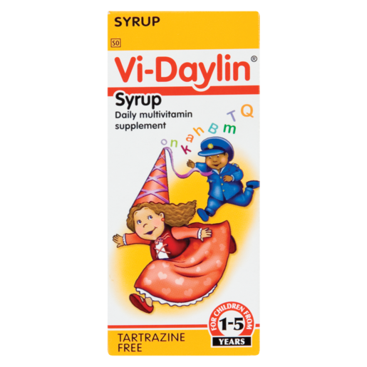 Vi-Daylin Syrup Daily Multivitamin Supplement 150ml