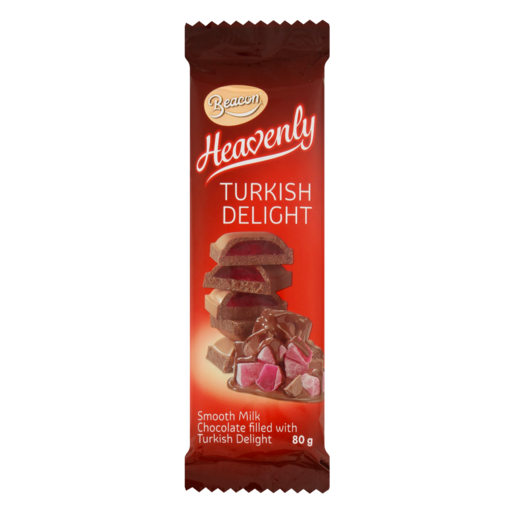 Heavenly Turkish Delight Chocolate Slab 80g
