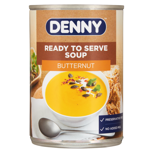 DENNY Ready To Serve Butternut Soup Can 400g