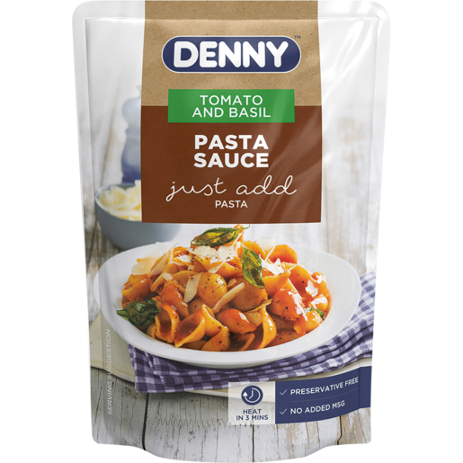DENNY Tomato & Basil Instant Pasta Sauce 400g