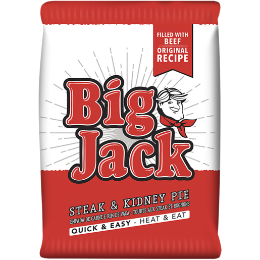 Big Jack Frozen Steak & Kidney Pie