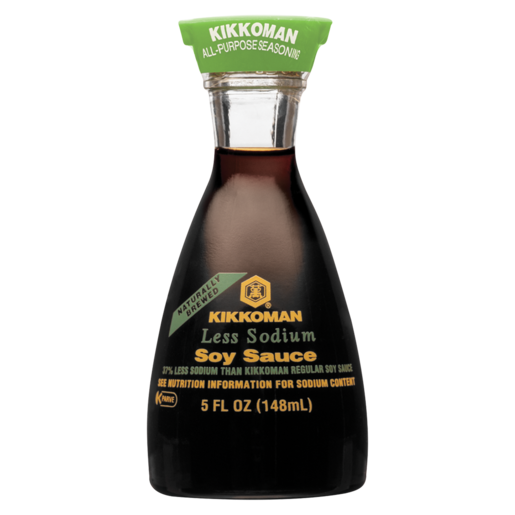Kikkoman Less Sodium Soy Sauce 148ml