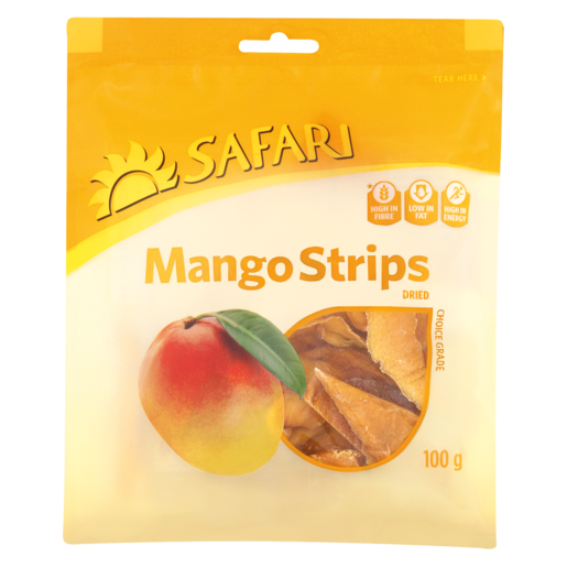 SAFARI Dried Mango Strips 100g