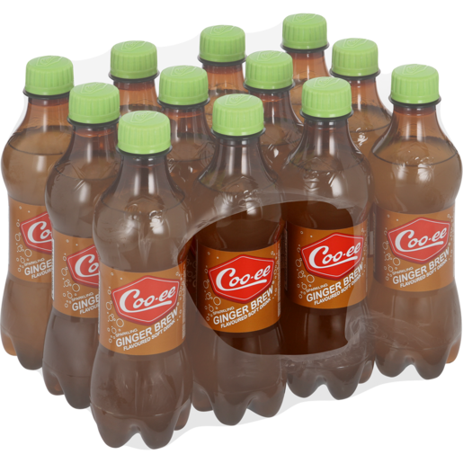 Coo-ee Ginger Brew Flavoured Soft Drink Bottles 12 x 300ml