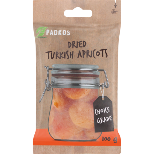 Padkos Dried Turkish Apricots 100g