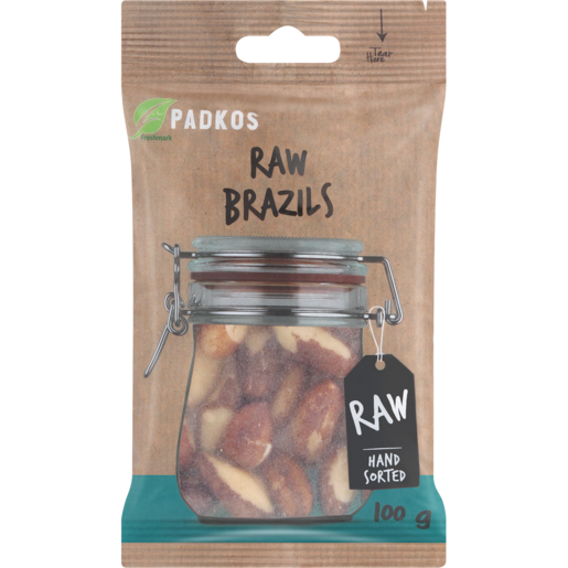 Padkos Raw Brazil Nuts 100g