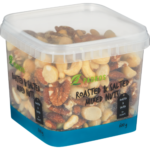 Padkos Roasted & Salted Mixed Nuts 600g