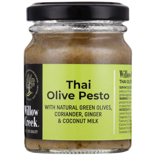 Willow Creek Thai Olive Pesto Jar 125g
