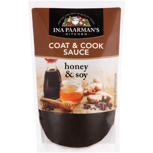 Ina Paarman Coat & Cook Honey & Soy Sauce 200ml