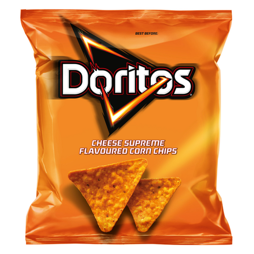 Doritos Cheese Supreme Flavoured Corn Chips 45g 