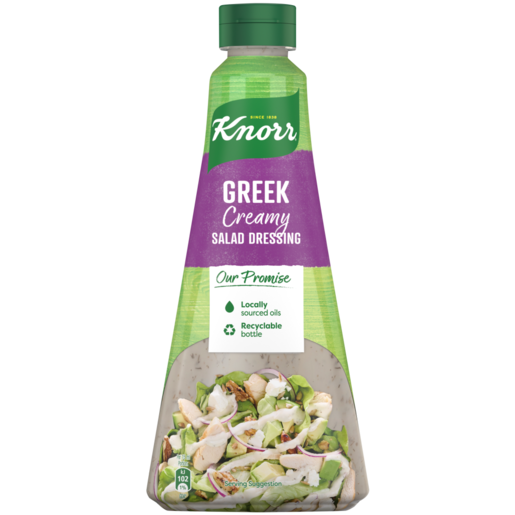 Knorr Creamy Greek Salad Dressing 340ml