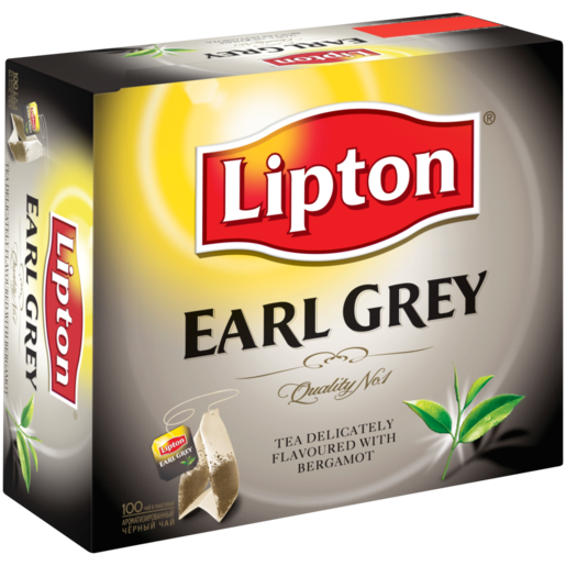 Lipton Earl Grey Tea Tagged Teabags 100 Pack