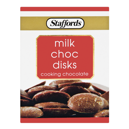 Staffords Milk Chocolate Disks 150g
