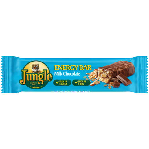 Jungle Nuts Milk Chocolate Energy Bar 48g