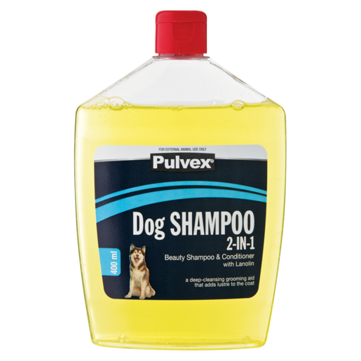 Pulvex 2-In-1 Dog Shampoo & Conditioner 400ml