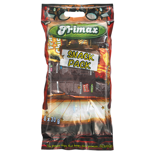 Frimax Sweet Chilli Flavoured Chips 8 x 30g