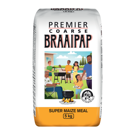 Premier Coarse Super Maize Meal Braaipap 5kg