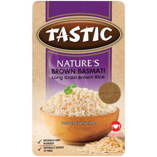 Tastic Nature's Basmati Long Grain Brown Rice 1kg