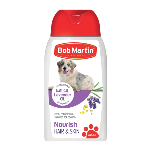 Bob Martin Lavender Oil Nourish Hair & Skin Adult Dog Conditioning Shampoo 200ml